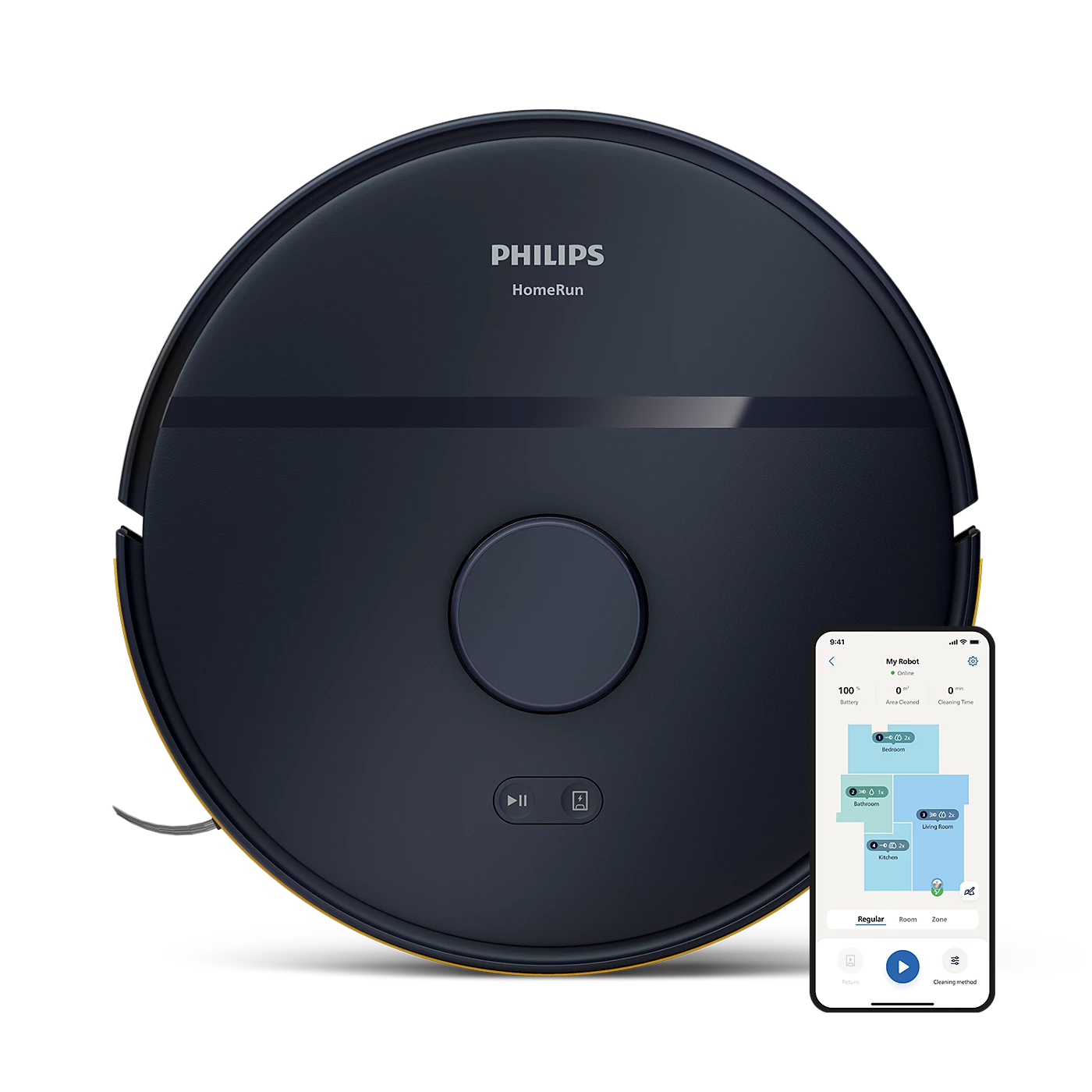 PHILIPS XU2000/15 ROBOTSKI USISAVAČ ZA USISAVANJE I BRISANJE